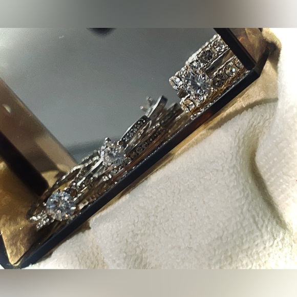 $90 Each — Cubic Zirconia/Swarovski Crystal Rings—Sizes 7-8 - Picture 5 of 5